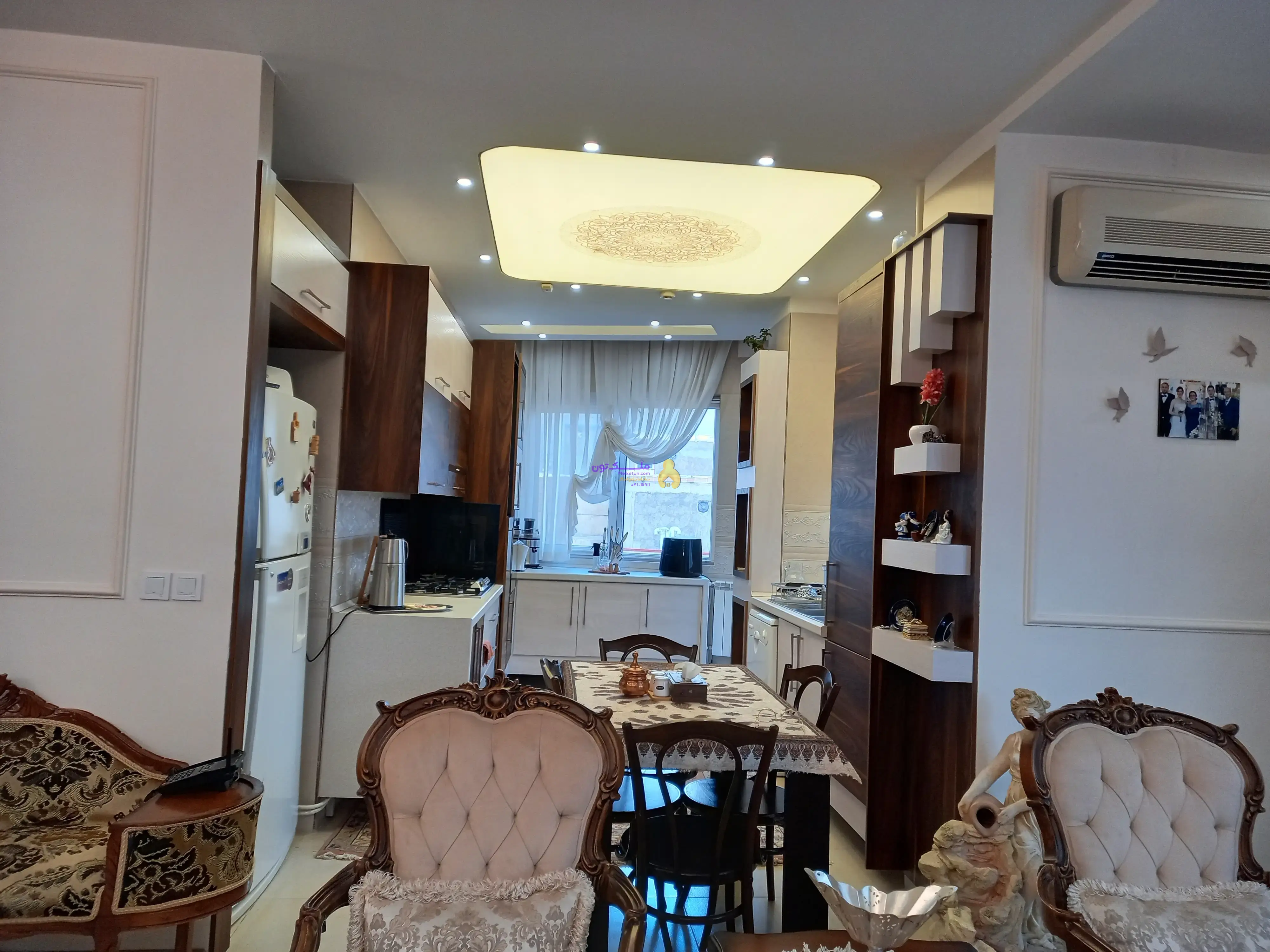 فروش آپارتمان ۱۴۵مترمربع سه خوابه ویلاشهر