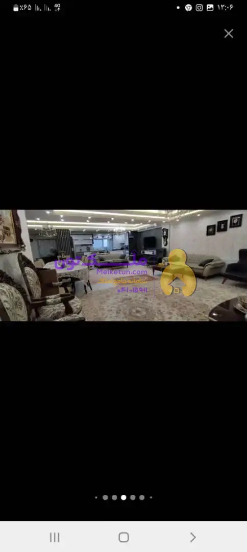 ۱۷۵متر. جنوبی ۳ خواب مستر دار بالکن سراسری سکوریتی انباری پارکینگ نما ترکیب سنگ و آجر همراه با نورپردازی سقفها گچ بری نور مخفی