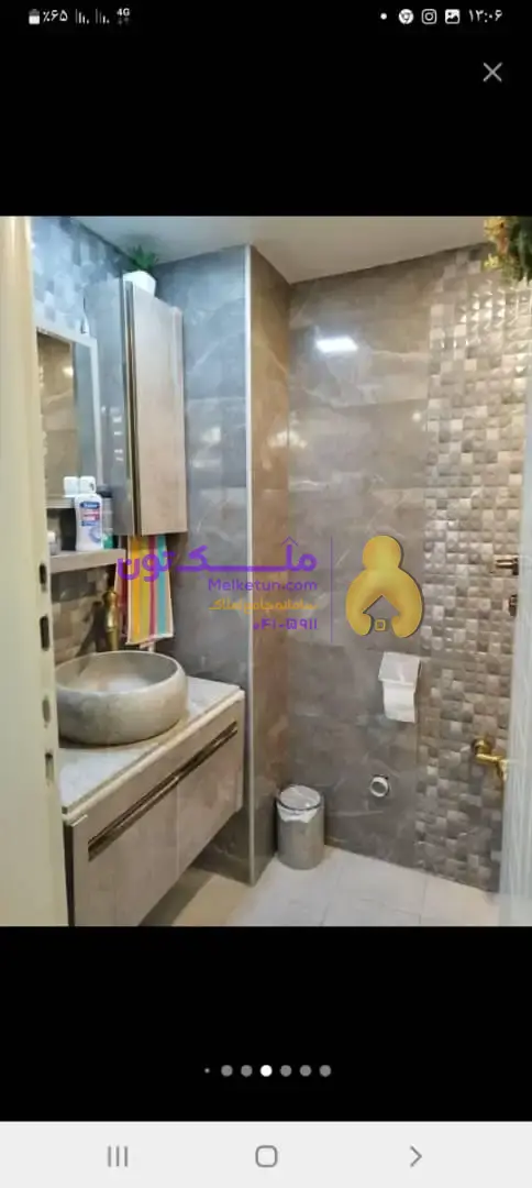 ۱۷۵متر. جنوبی ۳ خواب مستر دار بالکن سراسری سکوریتی انباری پارکینگ نما ترکیب سنگ و آجر همراه با نورپردازی سقفها گچ بری نور مخفی