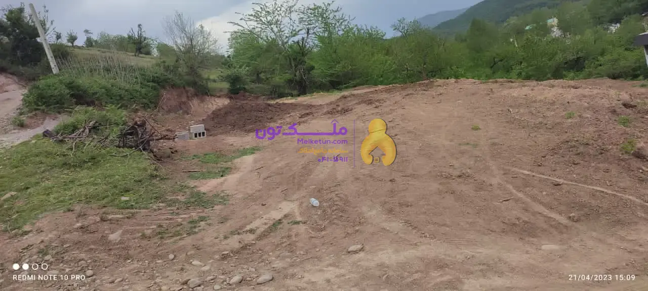 زمین با ویو ابدی درفک و دریاچه عروس ۲۰۰ متری دریاچه عروس روستای حلیمه جان گیلان