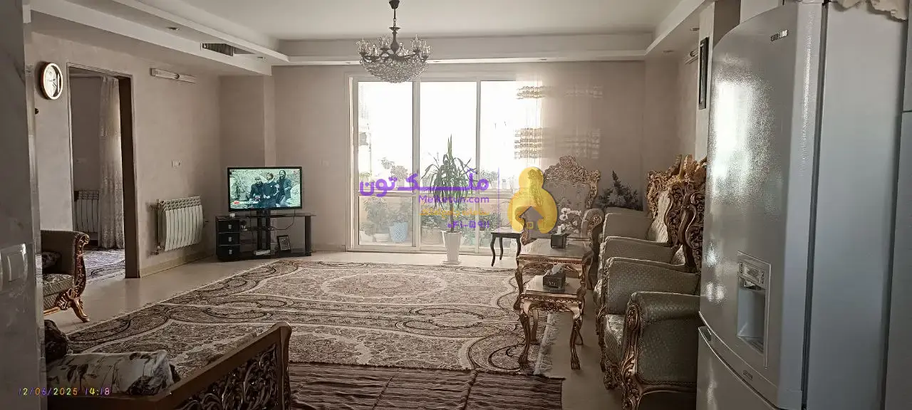 اپارتمان ۳ خوابه با بهترین موقعیت مکانی و فول امکانات