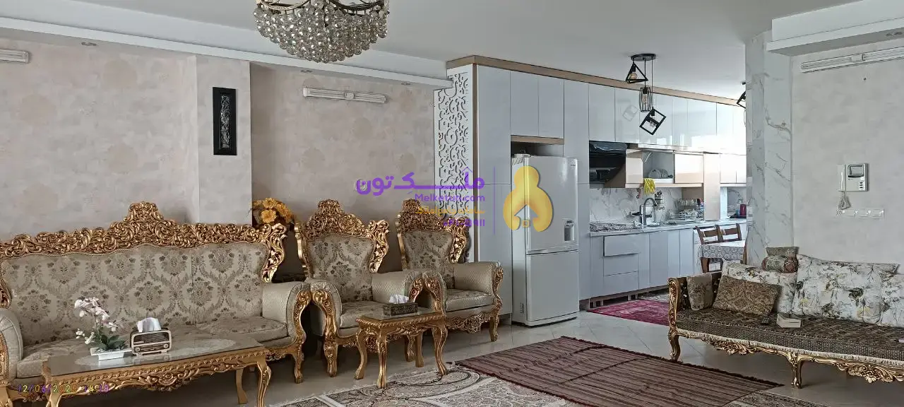 اپارتمان ۳ خوابه با بهترین موقعیت مکانی و فول امکانات